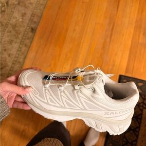 Salomon XT-6 ADV Unisex White Running Shoes